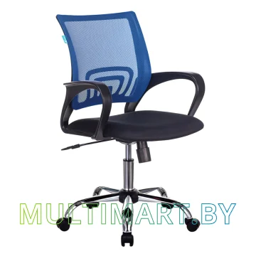 Компьютерное кресло Бюрократ CH-695N/SL/BL/TW-11 (черный/синий)